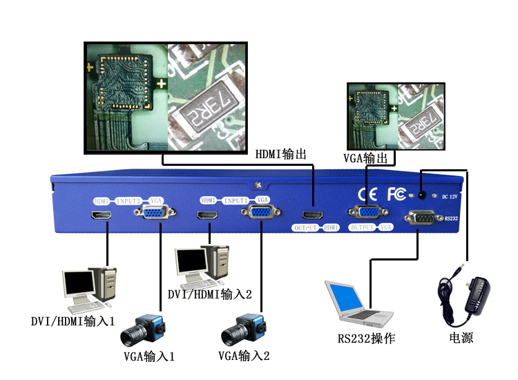 DS-HD201D 连接图